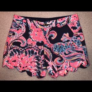 Lilly Pulitzer Buttercup shorts size 00 NWOT